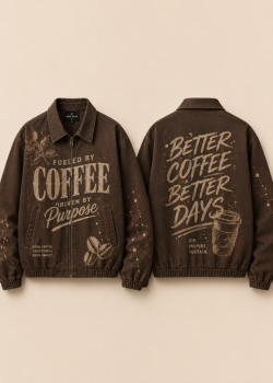 Fuelled By Coffee Jacket